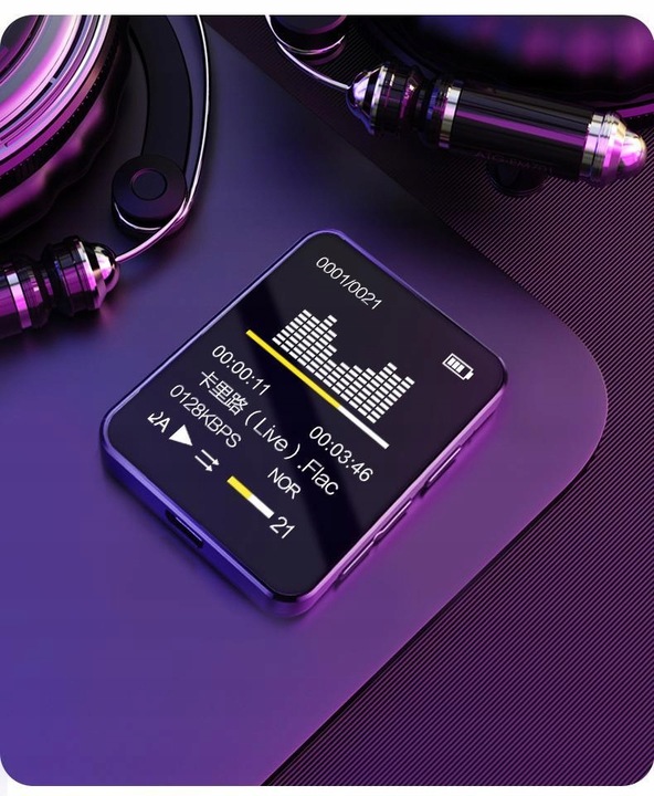 Odtwarzacz MP4 8G BT4.0 DYKTAFON SPEAKER menuPL