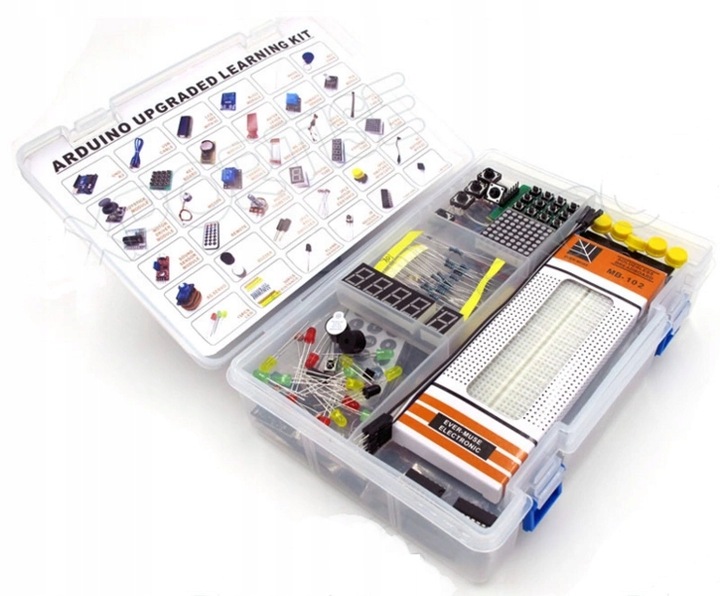 Zestaw startowy XXL Kompatybilny z Arduino KIT UNO R3 CH340 Edukacyjny Klon