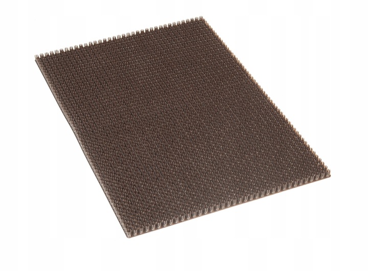 WYCIERACZKA igłowa SZTUCZNA TRAWA 40x60 cm brązowa FUNKCJONALNA i TRWAŁA