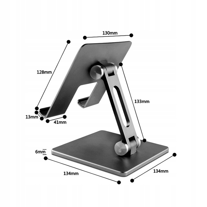 Stojak podstawka pod tablet regulowana na biurko do SAMSUNG LENOVO APPLE