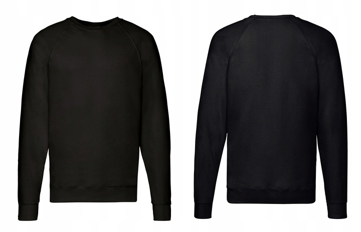 BLUZA - FRUIT OF THE LOOM - RAGLAN LIGHT L