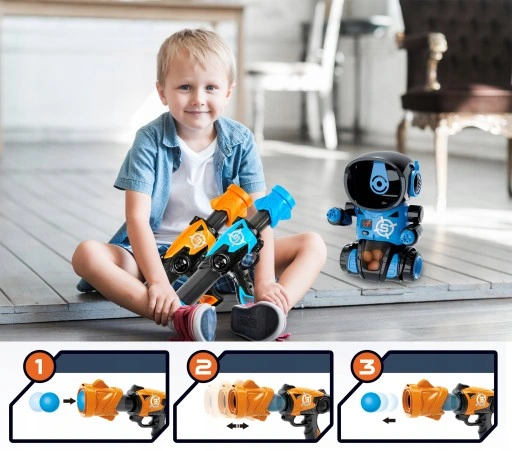 GRA STRZELANIE DO CELU ROBOT + 2 PISTOLETY