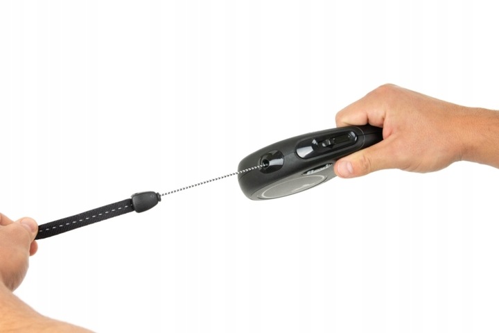 Flexi New Classic S linka 8m CZARNA do 12kg