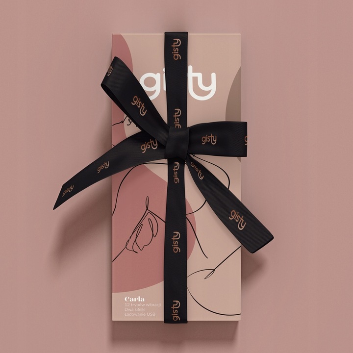 Wibrator damski GISTY masażer łechtaczki punktu G z króliczkiem NA PREZENT