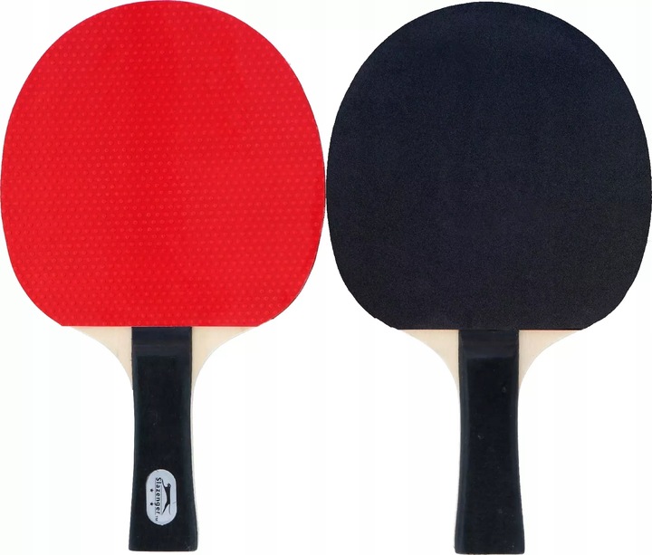 Zestaw do tenisa stołowego ping ponga 4x rakietki 10x piłeczki SLAZENGER