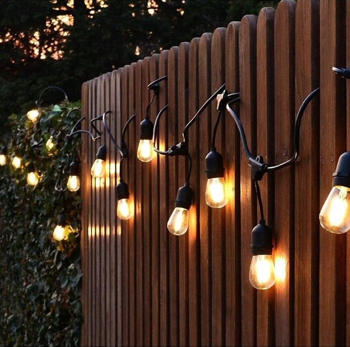 Girlanda Świetlna Ogrodowa Łańcuch Świetlny 20 m + 20 LED E27 Wodoodporna