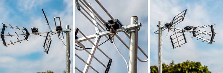 ANTENA DO TV NAZIEMNEJ DVB-T2 KIERUNKOWA COMBO 4K MUX8 LTE WZMACNIACZ