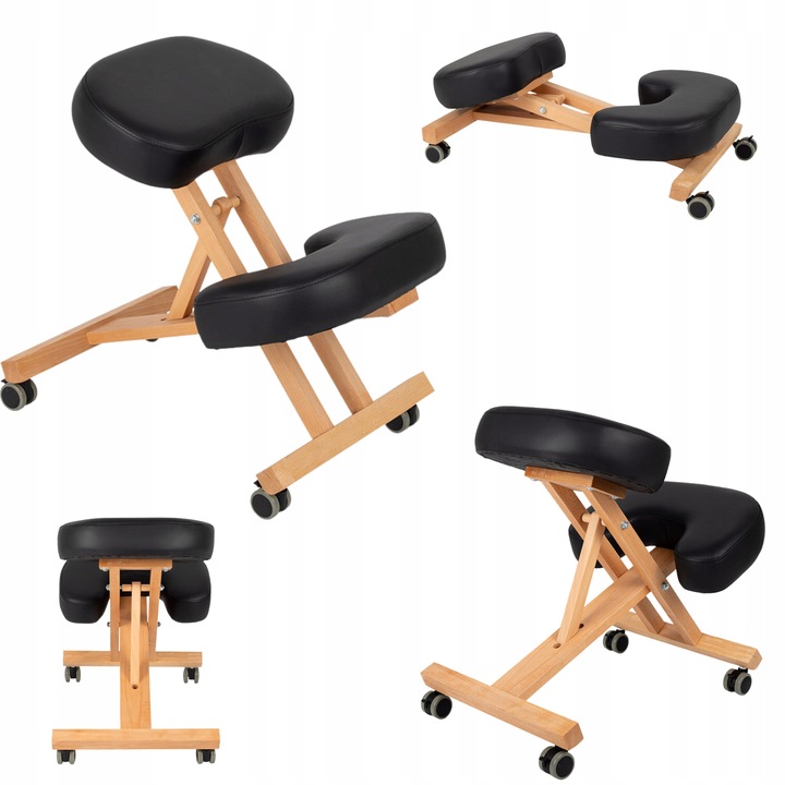 KLĘKOSIAD KRZESŁO ERGONOMICZNE REGULOWANE FOTEL BIUROWY HABYS