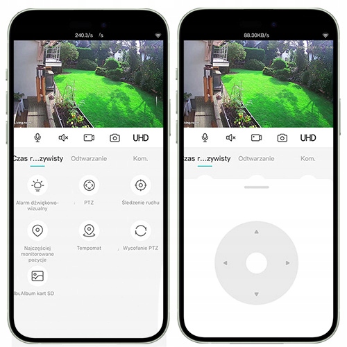 Kamera obrotowa zewnętrzna 4K UHD 8MP WIFI ICSEE