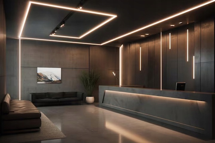 Taśma LED COB Neon 24V 5m 9W/m 480 diod 45W 4000K Neutralna Mocna