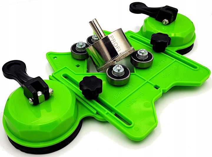 PROWADNICA DO OTWORNIC PODWÓJNA PRZYSSAWKA WZORNIK PRZYMIAR