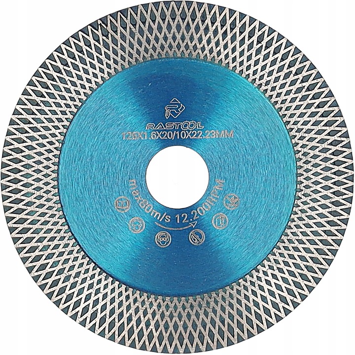 TARCZA DIAMENTOWA DO CIĘCIA SZLIFOWANIA GRESU PŁYTEK GLAZURY SPIEKÓW