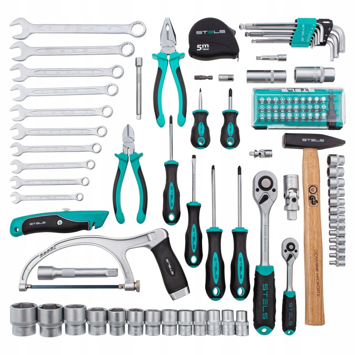 Zestaw narzędzi kluczy walizka narzędziowa 98 elem