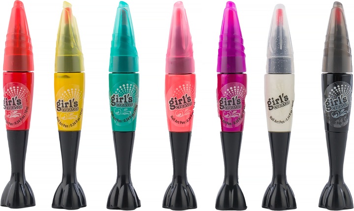 Zestaw do malowania paznokci manicure dziewczynek