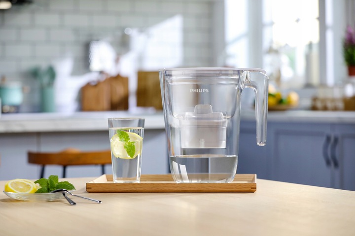 Dzbanek filtrujący Philips AWP2937WHT/58 + Wkład AWP213/10 12 szt.