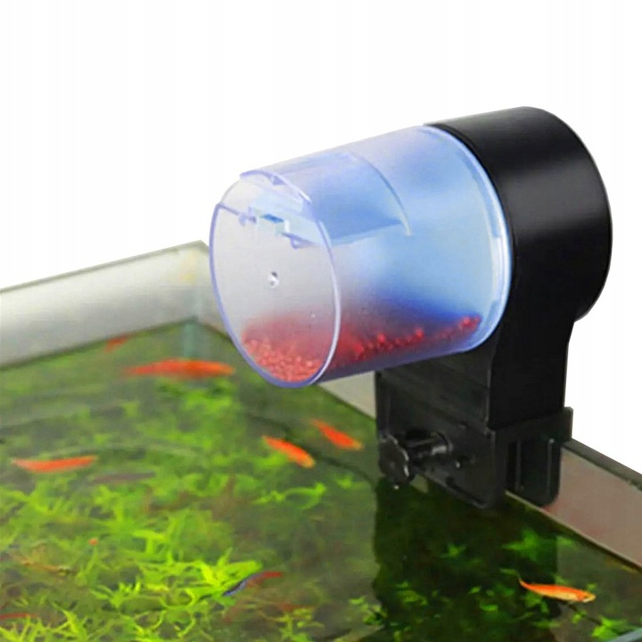 KARMNIK AUTOMATYCZNY DO AKWARIUM KARMIENIE RYB DOZOWNIK POJEMNOŚĆ 500ML