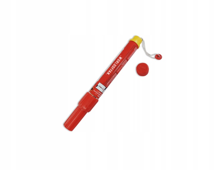 CZERWONA RACA MORSKA METALOWA ELIOS FDF 60s 1 sztuka FLARA DLA KIBICÓW