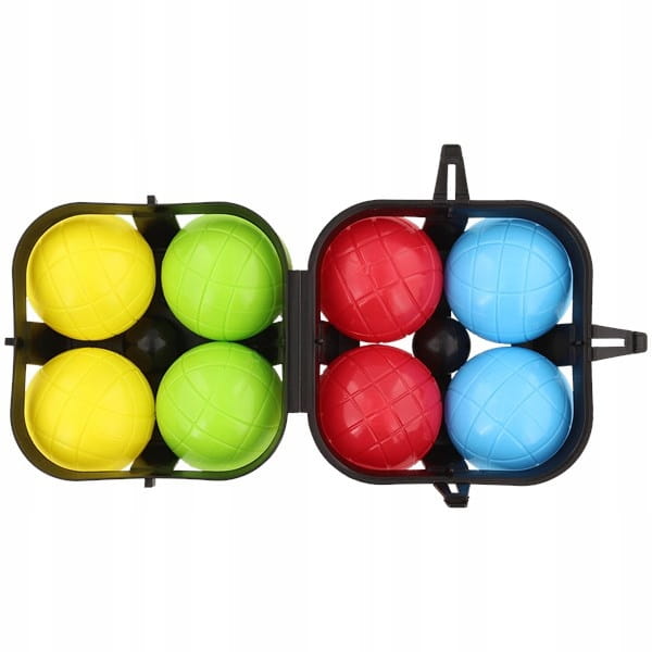 GRA towarzyska KULE BULE PETANQUE piknikowa ZESTAW 8 szt. kul
