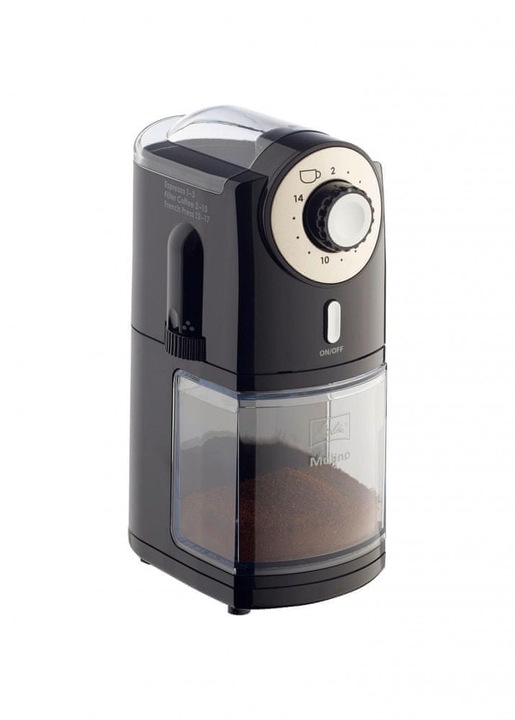 MŁYNEK ELEKTRYCZNY MELITTA Molino 1019-02 100W | CZARNY