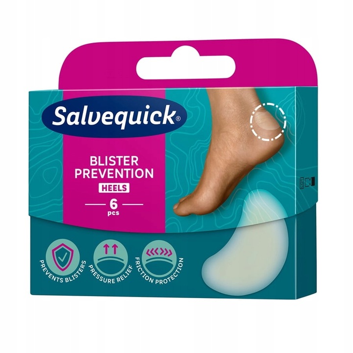 Salvequick Plastry Foot Care Medium 6 Szt.