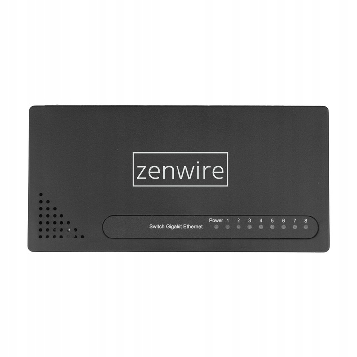 Switch Rozdzielacz LAN 8 Portów Gigabit Ethernet RJ45 1000 MB do Internetu