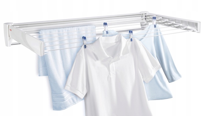 Suszarka ścienna LEIFHEIT 83100 Telegant 81 wisząca Protect Plus BIAŁA