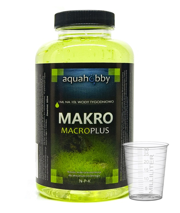 ZESTAW 4 NAWOZÓW 500ml MAKRO MIKRO POTAS ŻELAZO