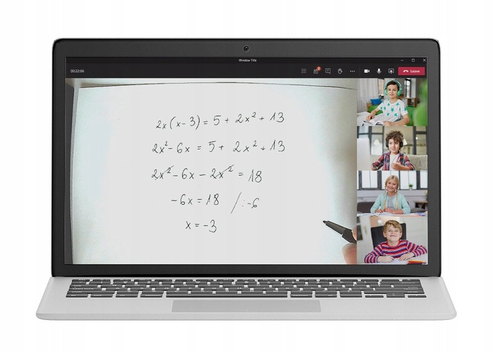 Wizualizer EDUcamer - nauka zdalna i korepetycje - dla praworęcznych