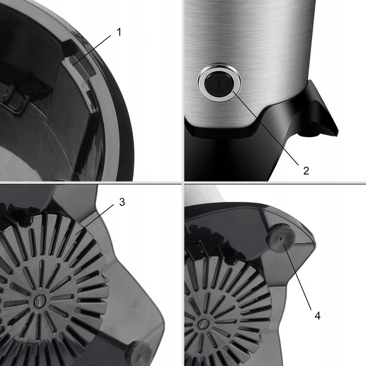 BLENDER KIELICHOWY NUTRI KOKTAJLE MIKSOWANIE MIELENIE 2 BIDONY MOCNY