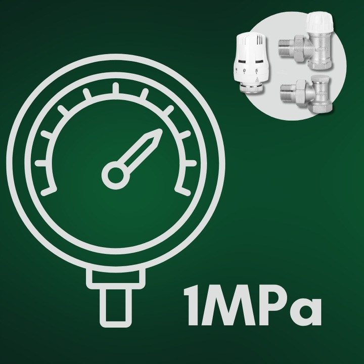 ZESTAW TERMOSTATYCZNY KĄTOWY Z NASTAWĄ WSTĘPNĄ ZAWÓR ZASILAJĄCY POWROTNY