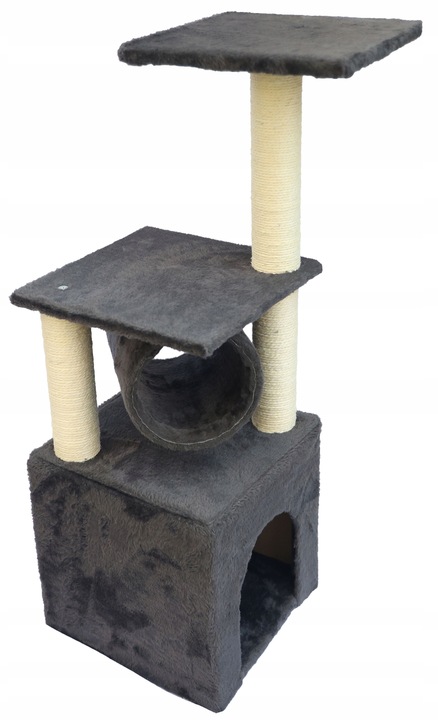 DRAPAK DLA KOTA WIEŻA LEGOWISKO do leżenia DOMEK Budka 4 Poziomy Tuba