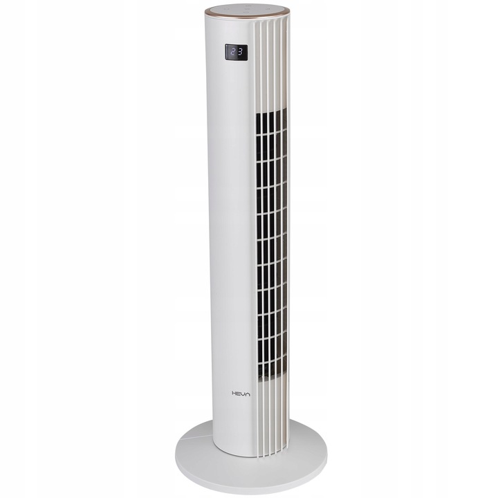 Wentylator kolumnowy HEVA MOX wiatrak podłogowy stojący cichy LED