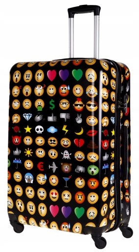 WALIZKA DUZA PODRÓŻNA KÓŁKA BAGIA 15 WZORÓW XXL