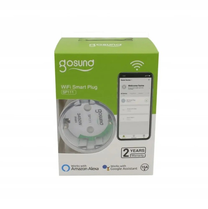 Tuya - inteligentne gniazdko WiFi - Gosund SP111
