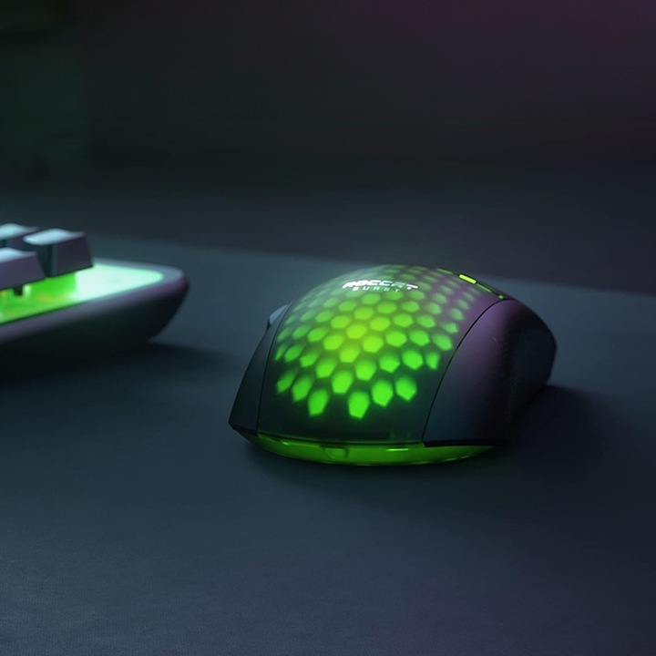 Mysz bezprzewodowa OPTYK ROCCAT Burst Pro Air 19000DPI RGB LED TitanSwitch