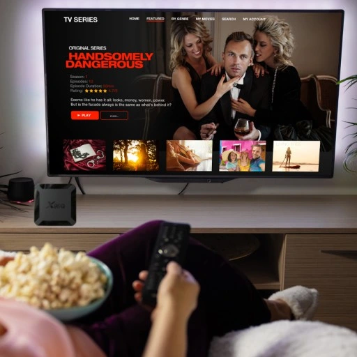 SMART TV BOX X96Q ANDROID 16GB BOX 4K PRZYSTAWKA