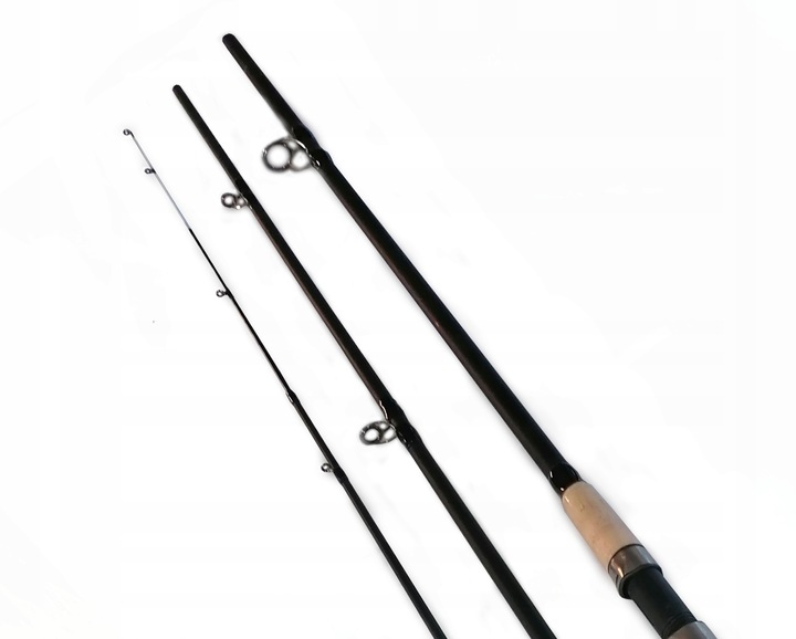 wędka FEEDER grunt BIG BULL 3,3m 50-150g 3+3 szczytówki karp leszcz