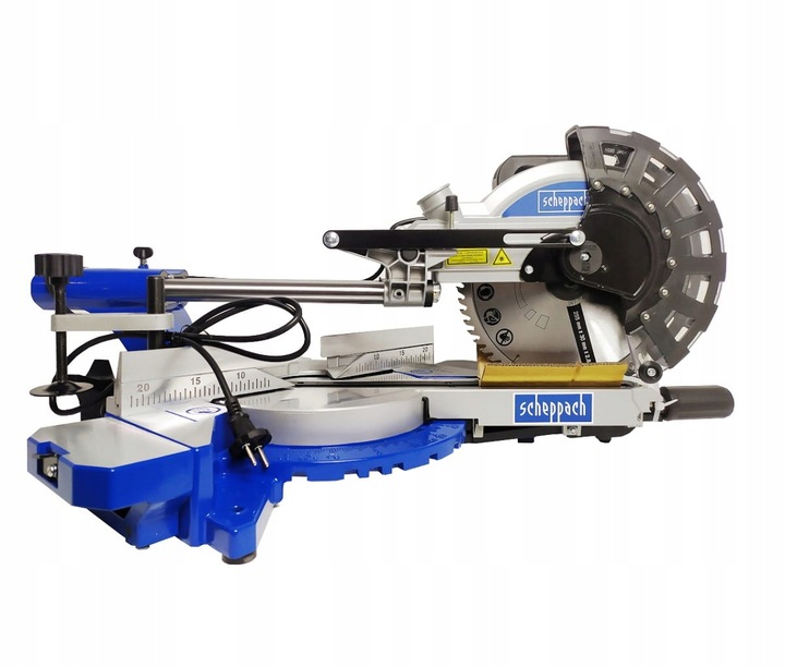 Scheppach HM254 - Piła ukośna z posuwem z dodatkową tarczą