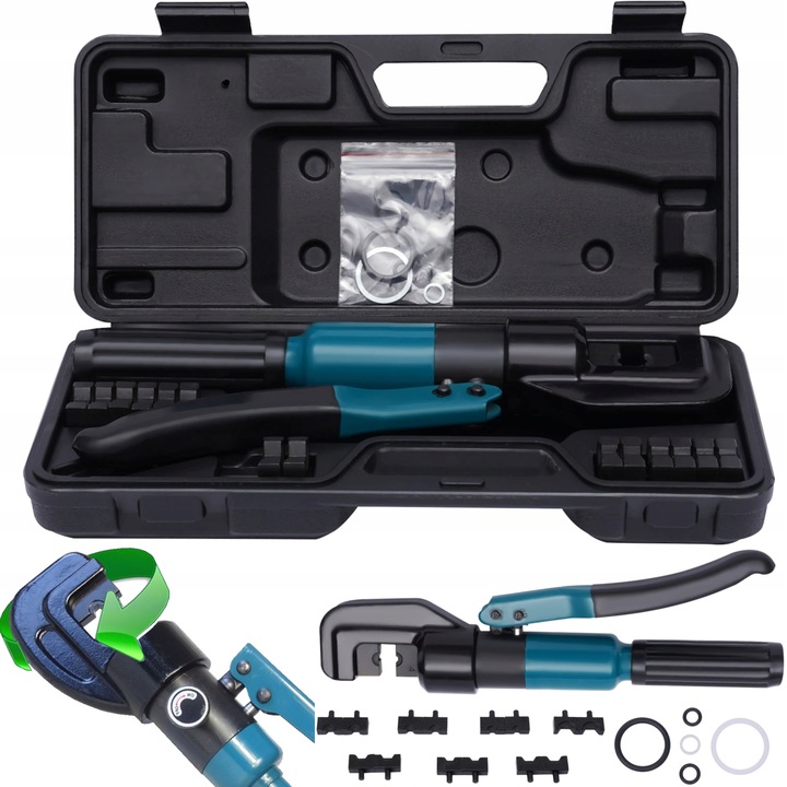 ZACISKARKA HYDRAULICZNA PRASKA DO KABLI PRZEWODÓW MATRYCE 4-70 MM