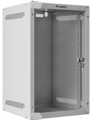9U Szafa RACK wisząca 10" szary Lanberg