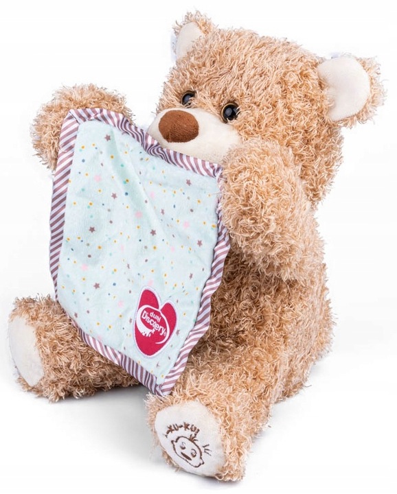 Dumel INTERAKTYWNY MIŚ ZABAWA w A-kuku PLUSZAK RUSZA buzią i łapkami MÓWI