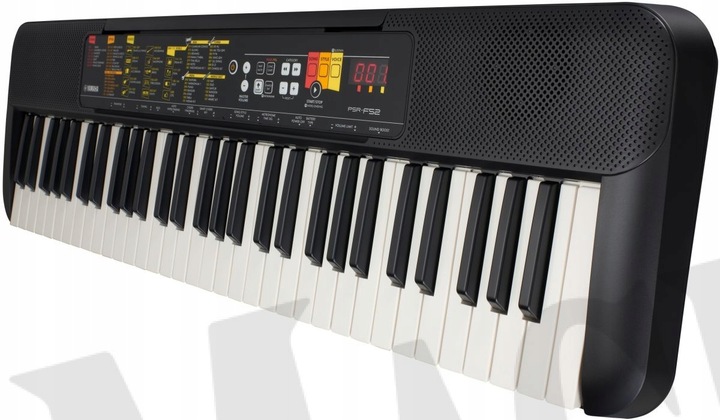 Yamaha PSR F-52 keyboard dla początkujących | Zasilacz | Pulpit