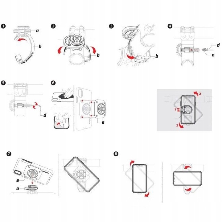 Spigen GEARLOCK Uchwyt Rowerowy Stem Handlebar