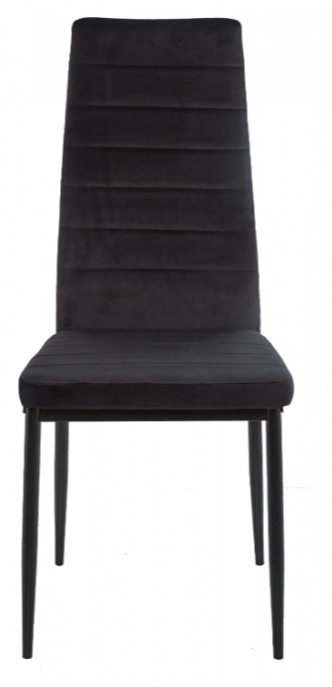Krzesła tapicerowane Bergamo 6 sztuk - Metalowe