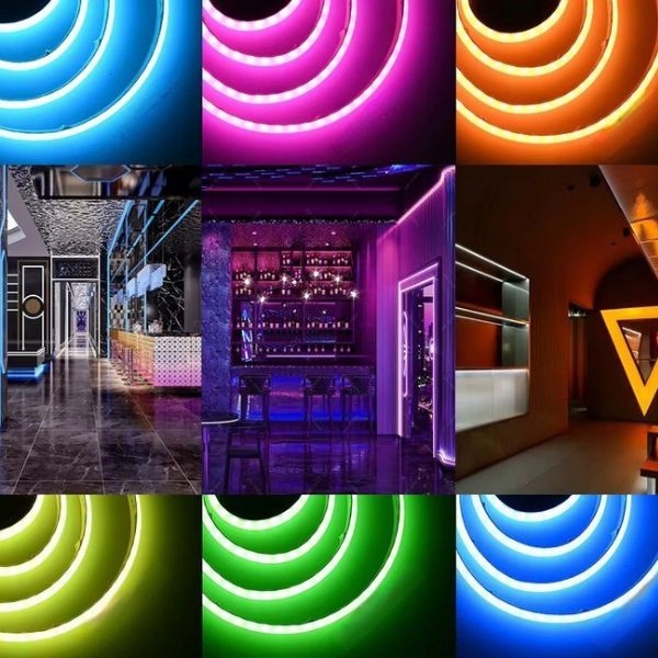 5m Cyfrowa Taśma LED COB RGB Pixel WS2811 Aplikacja Muzyka Pilot