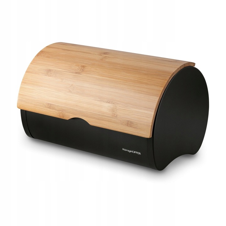 CHLEBAK ZESTAW Z POJEMNIKAMI NOWOCZESNY KAWA CUKIER HERBATA CZARNY