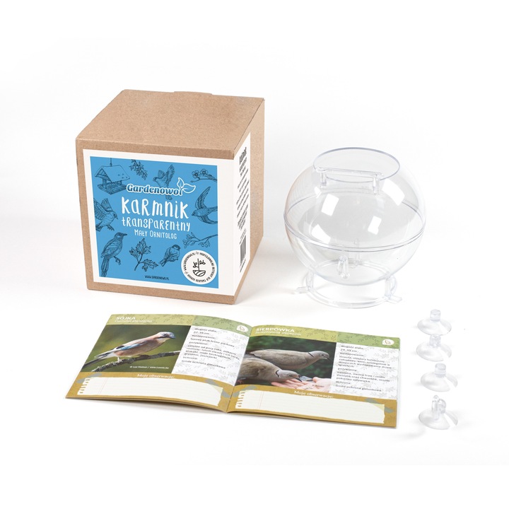 Karmnik Transparentny na Szybę Gardenowo