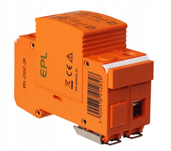 OGRANICZNIK OCHRONNIK PRZEPIĘĆ PRZEPIĘCIOWY FOTOWOLTAIKA 1000V DC 2P