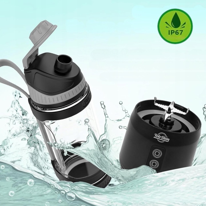 BLENDER PRZENOŚNY 350W 700ML Bezprzewodowy Kielichowy do Smoothie