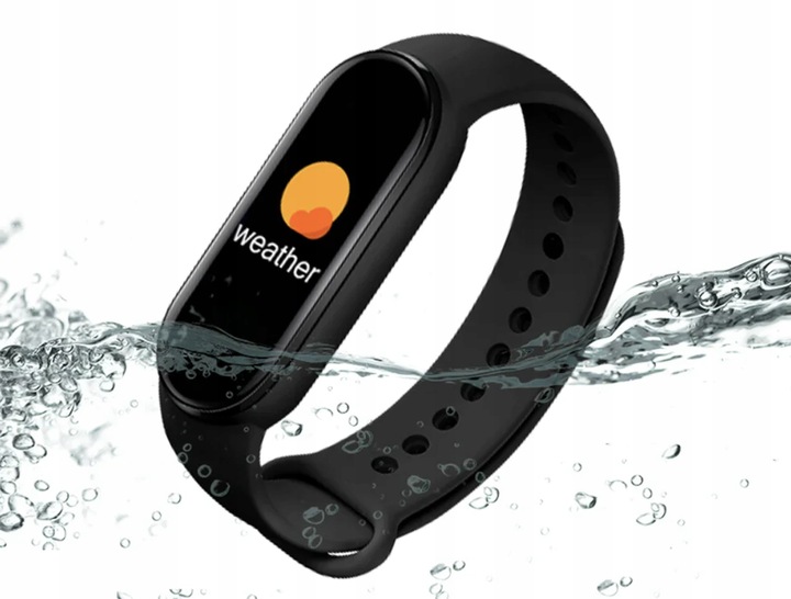 SMARTWATCH SMARTBAND ZEGAREK OPASKA SPORTOWA M7 APLIKACJE PL KROKOMIERZ ITP